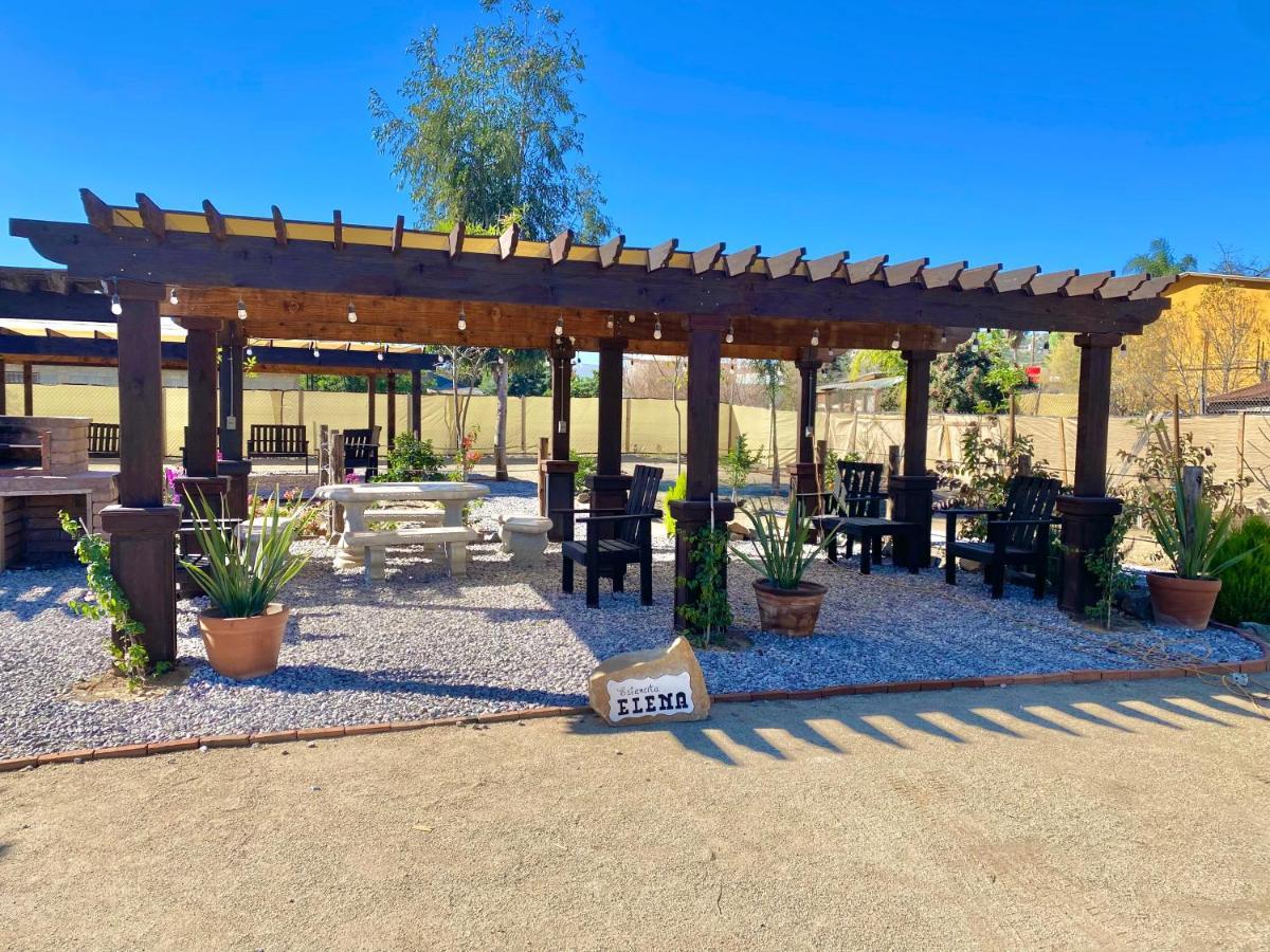 Hotel Estancita Elena Valle de Guadalupe Exterior foto